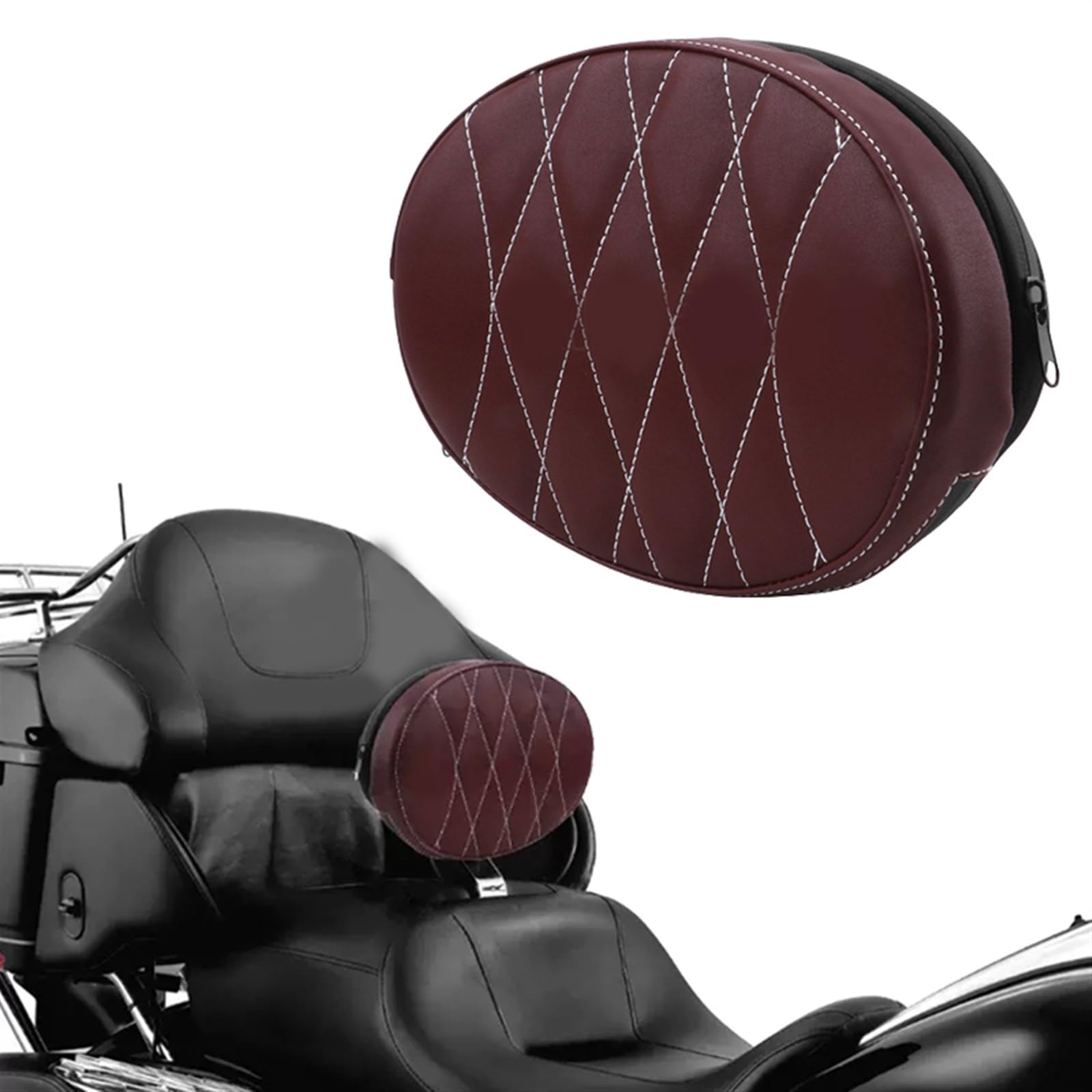 Imbottitura Per Schienale Sissy Bar Per Moto Per Touring Sportster Dyna Fat Bob