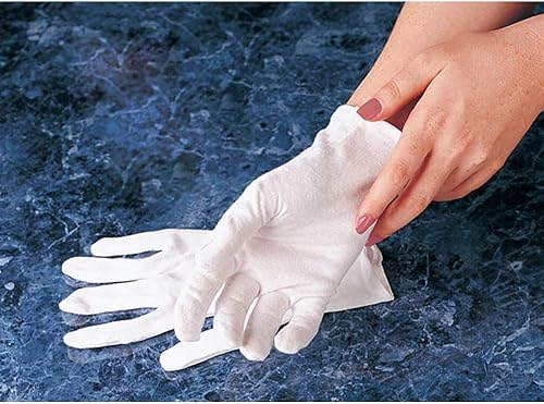 Miniatura 6 de Carex Health Brands - Guantes de algodón para manos suaves, XL