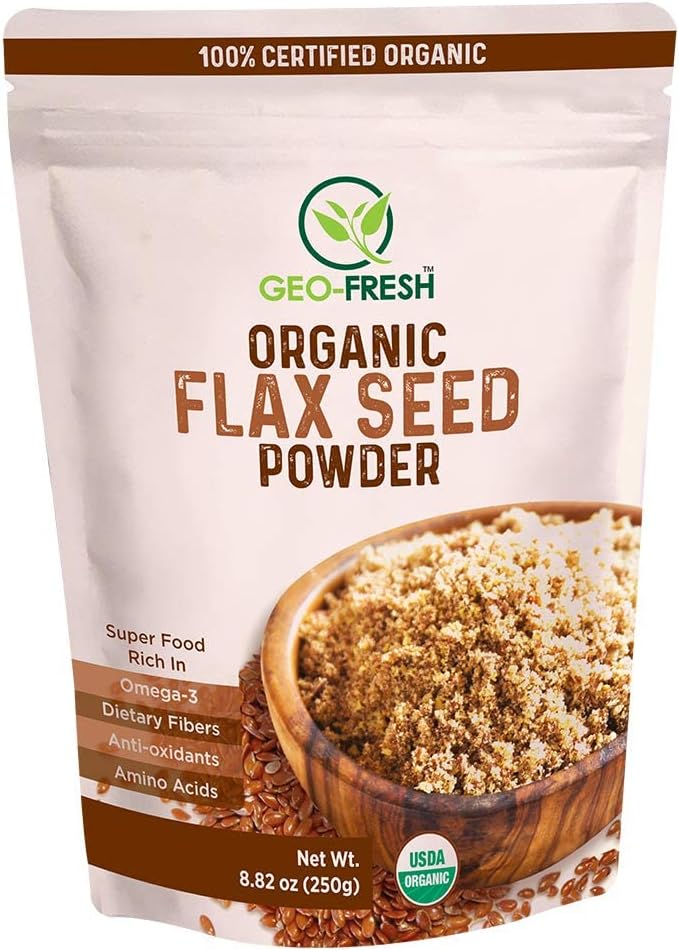 Geo-Fresh Organic Flax Seed Powder 250g