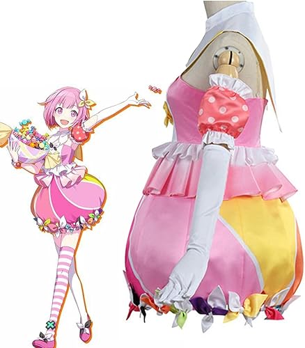 Vista 2 de Anime Cosplay Project Sekai Nene Kusanagi Uniforme Emu Otori Cosplay Halloween Conjunto completo para hombres y mujeres