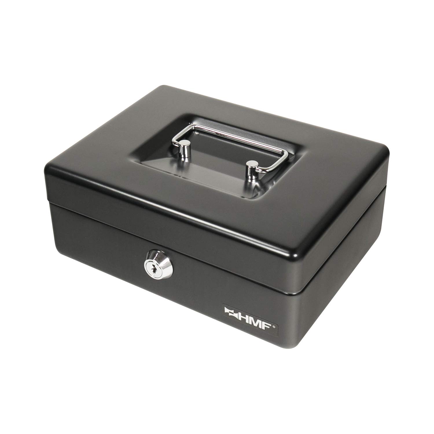 HMF 308-02 Caisse à Monnaie, monnayeur, 20 x 16 x 9 cm, noir