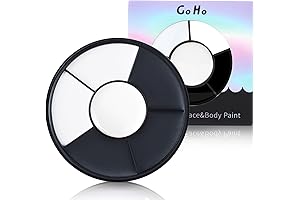 Go Ho Black Cream Makeup Halloween Makeup Kit Face Paint For Adults