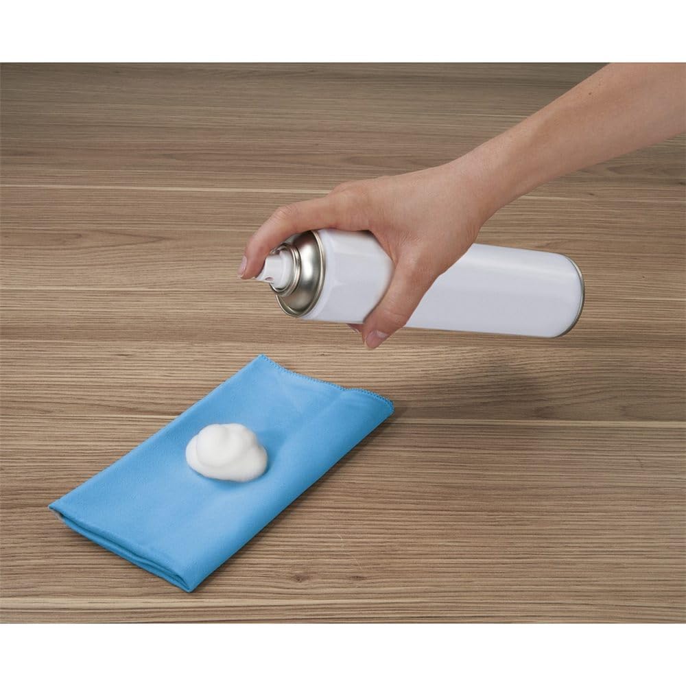 Hama Detergente per schermo, schiuma e panno per la pulizia, 400 ml (detergente per schermo per TV, telefono cellulare, tablet, monitor, LED, OLED, plastica, vetro, metallo, rimuove impronte digitali,