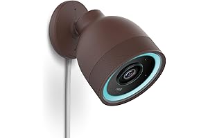 Camera Cover Compatible with Google Nest Cam IQ Outdoor (Brown)