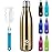 BOGI 17oz Insulated Water Bottle Double Wall Vacuum Stainless Steel Water Bottles, Leak Proof Metal Sports Water Bottle Keeps Drink Hot and Cold - Perfect for Outdoor Sports Camping Biking (Cham)
