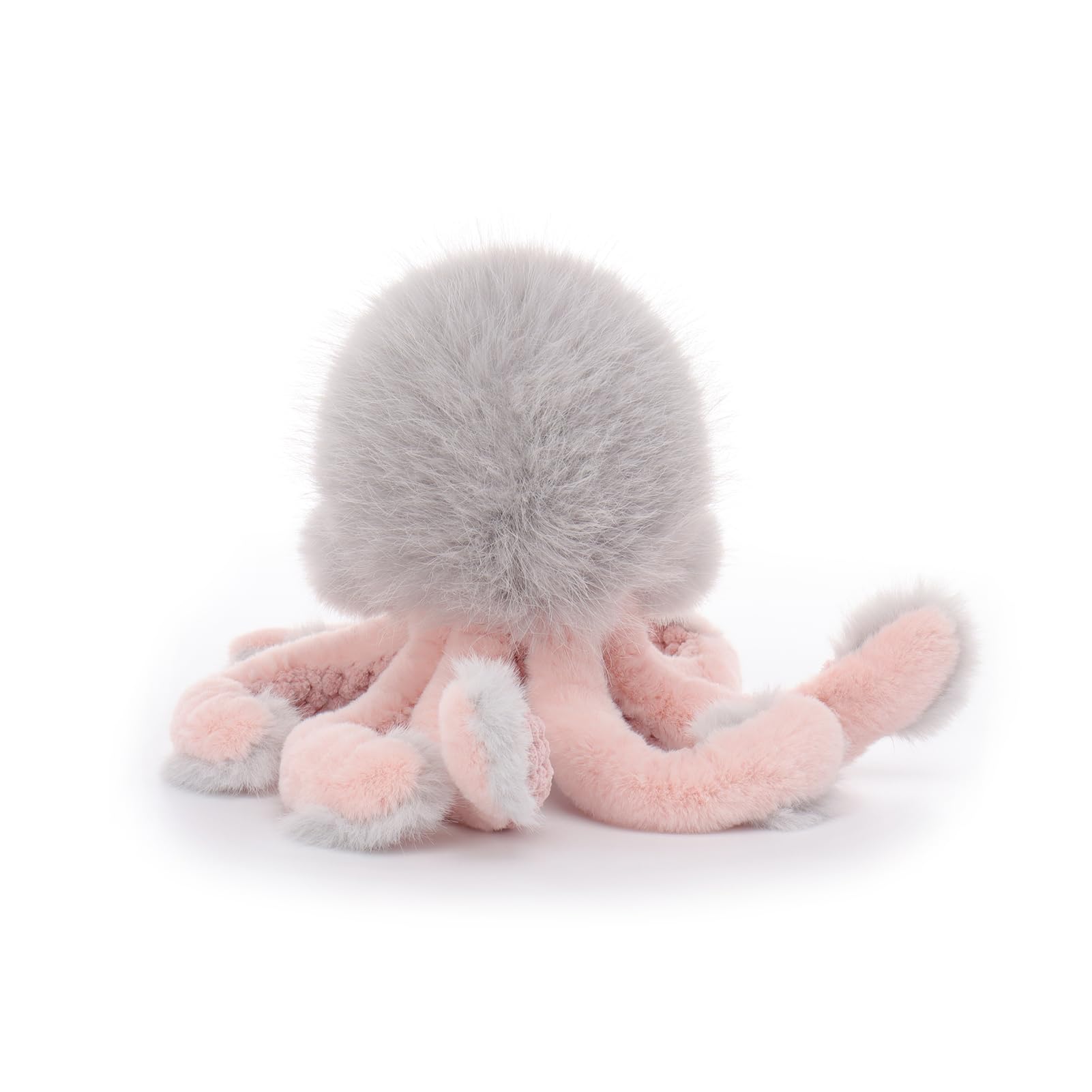 Apricot Lamb Gentle Octopus Plushies Stuffed Animals for Baby Girl and Boy Soft Cute Plush Toys for Kids 6 Inches - Image 4