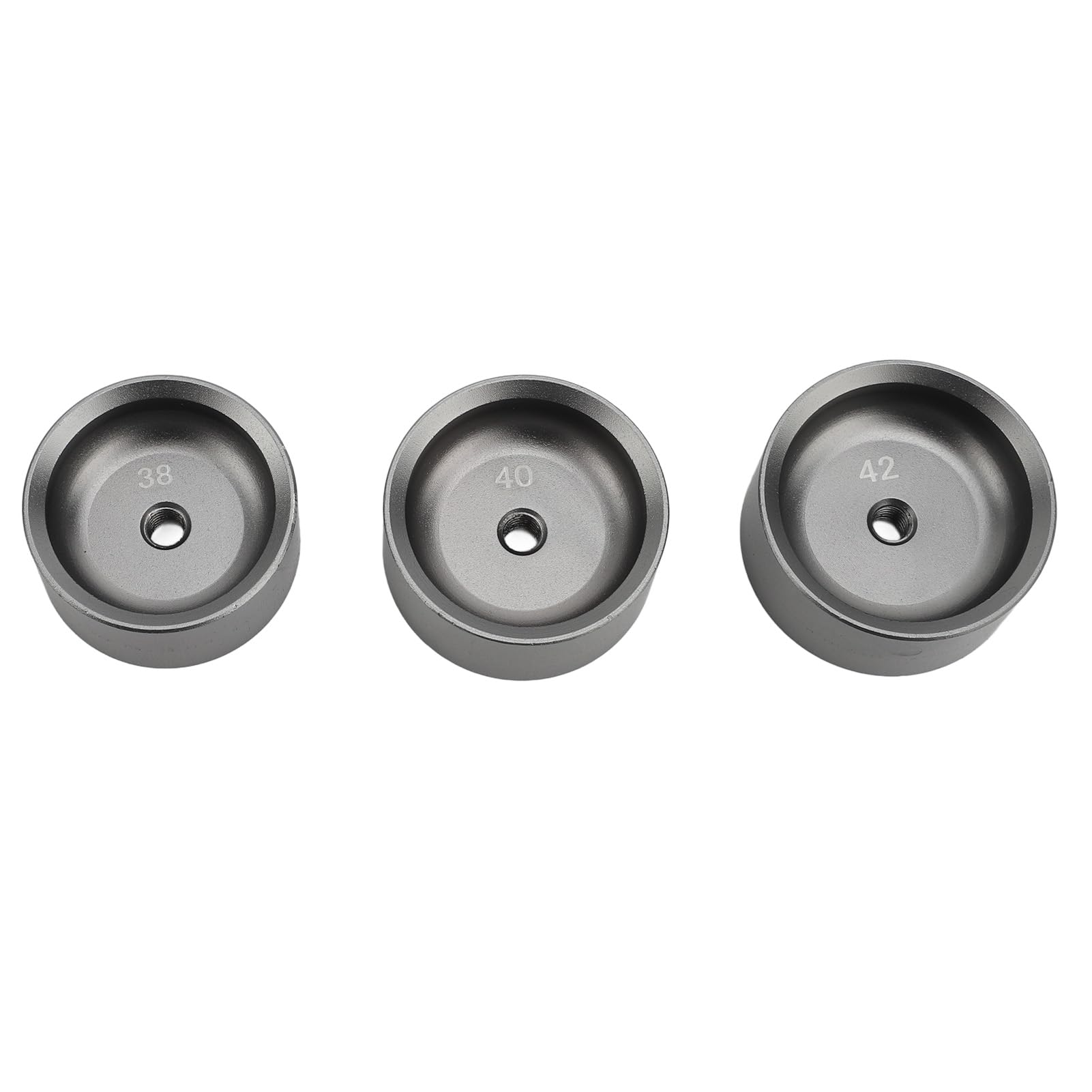 Generic 18 szt. Zestaw Pras do Zegarków Solidne Metalowe Narzędzia dla Zegarmistrzów i Hobbystów 24 Mm do 58 Mm