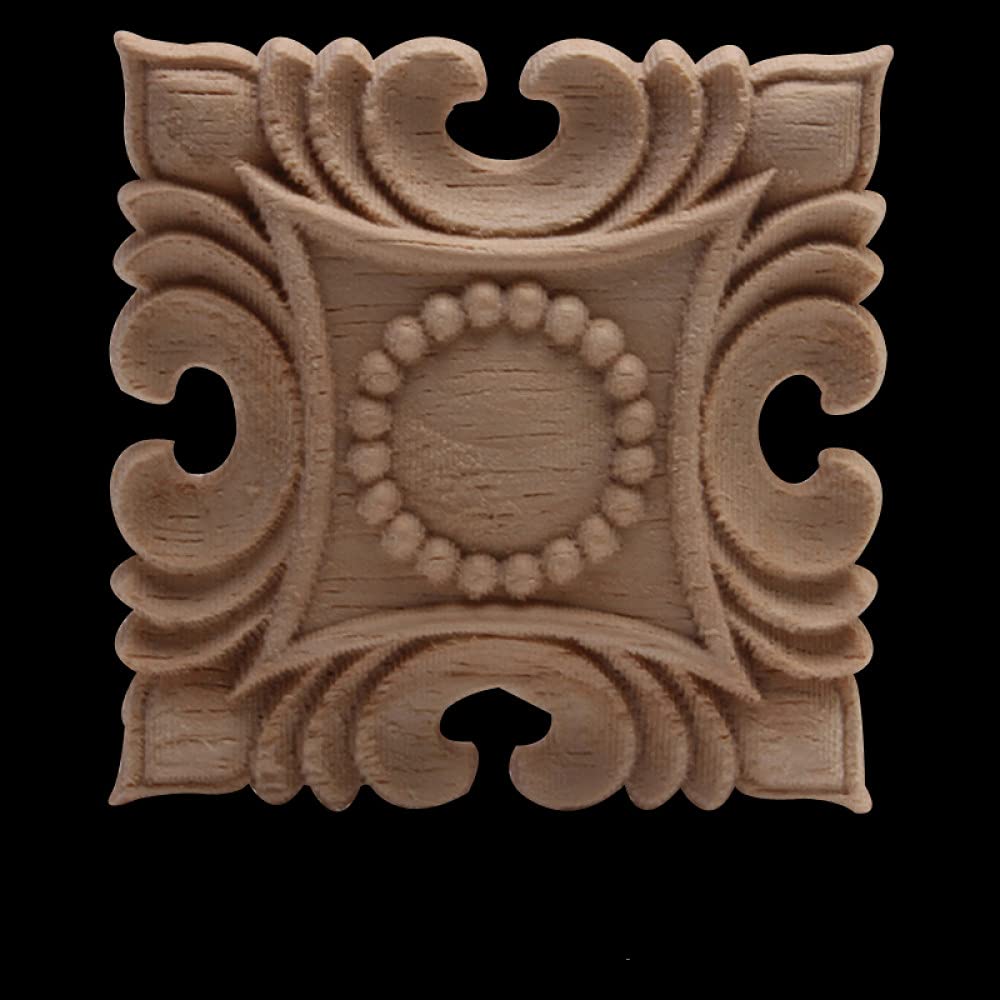 Meuble trop simple ? Personnalisez vos armoires avec l'applique en bois sculpté naturelle B98.7