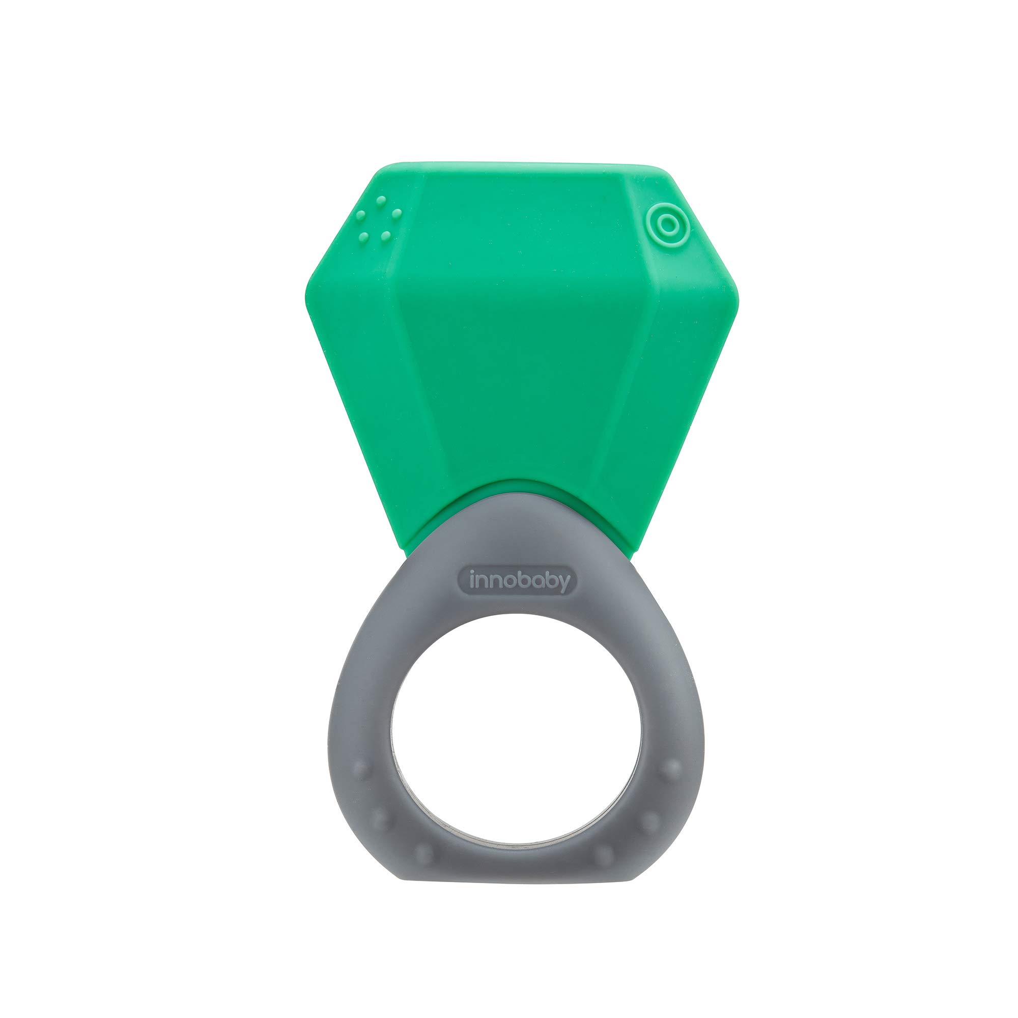 InnobabySilicone Birthstone Ring Teether - May Emarald, of