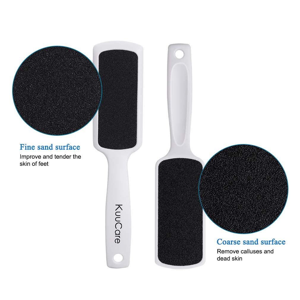Foot File Foot Callus Remover, Double-Sided Colossal Pedicure Foot RASP, Dead Skin Exfoliator for Feet (Pack of 4) : Beauty