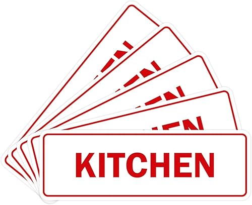 Miniatura 26 de Signs ByLITA Letrero de cocina estándar (plata cepillada) - Grande Brushed Silver,Negro y dorado,Azul / Patchwork,Oro cepillado,Marrón