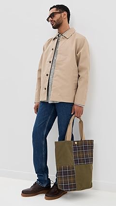 Transport Patchwork Tote Bag UBA0741 251UBA0741: Green Transport Patchwork Tote Bag UBA0741 251UBA0741: Green