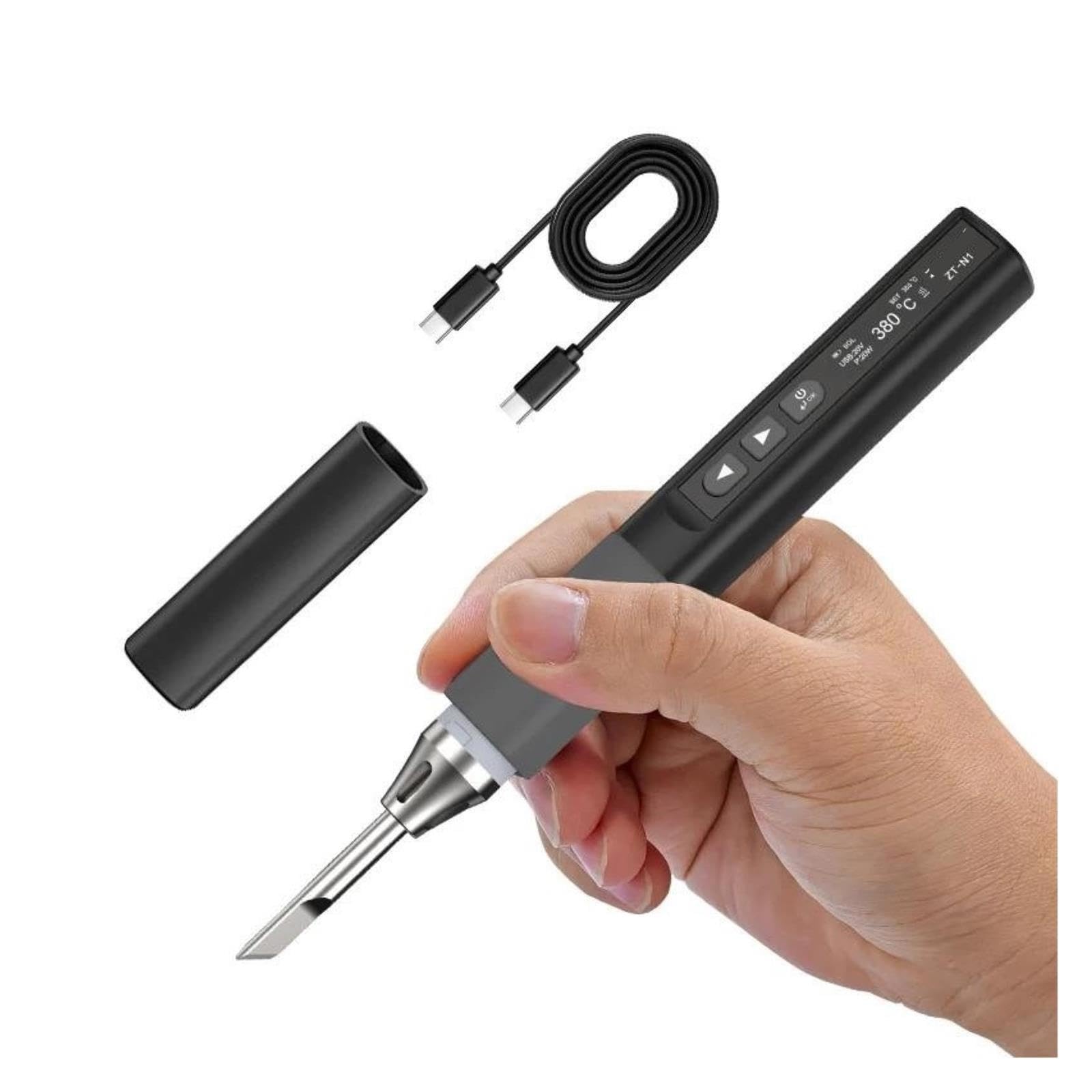 Poste à souder, Fer à souder intelligent ZT-N1 96W, stylo de soudage pour électricien Portable, outil retouche domicile température constante