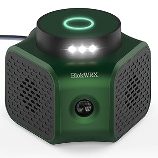 Mice Rat Repellent for House Rodent Squirrel Repellent Ultrasonic Mouse Deterrent Device Bat Removal Attic Garage Basement Crawlspace Indoors(Green) - Amazon product rated Grade C