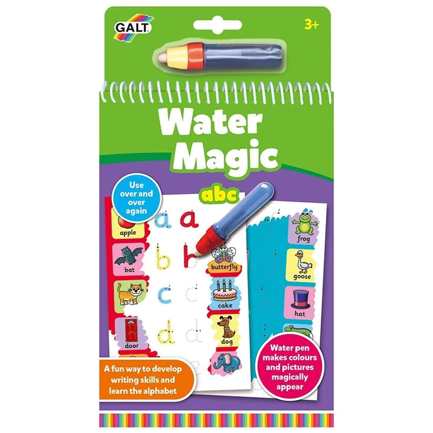 GALT TOYS - WATER MAGIC ABC, COLOURING BOOK FOR CHILDREN
