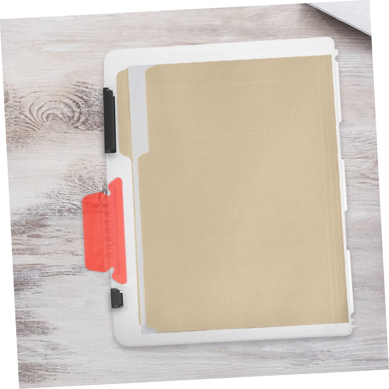 DOITOOL 4 Set Etichette Per Sospese Colorate Con Inserti Trasparenti Per Organizzazione Ufficio E Casa Facili Usare E Riutilizzabili Per Classificazione Documenti 40 Pezzi * 4