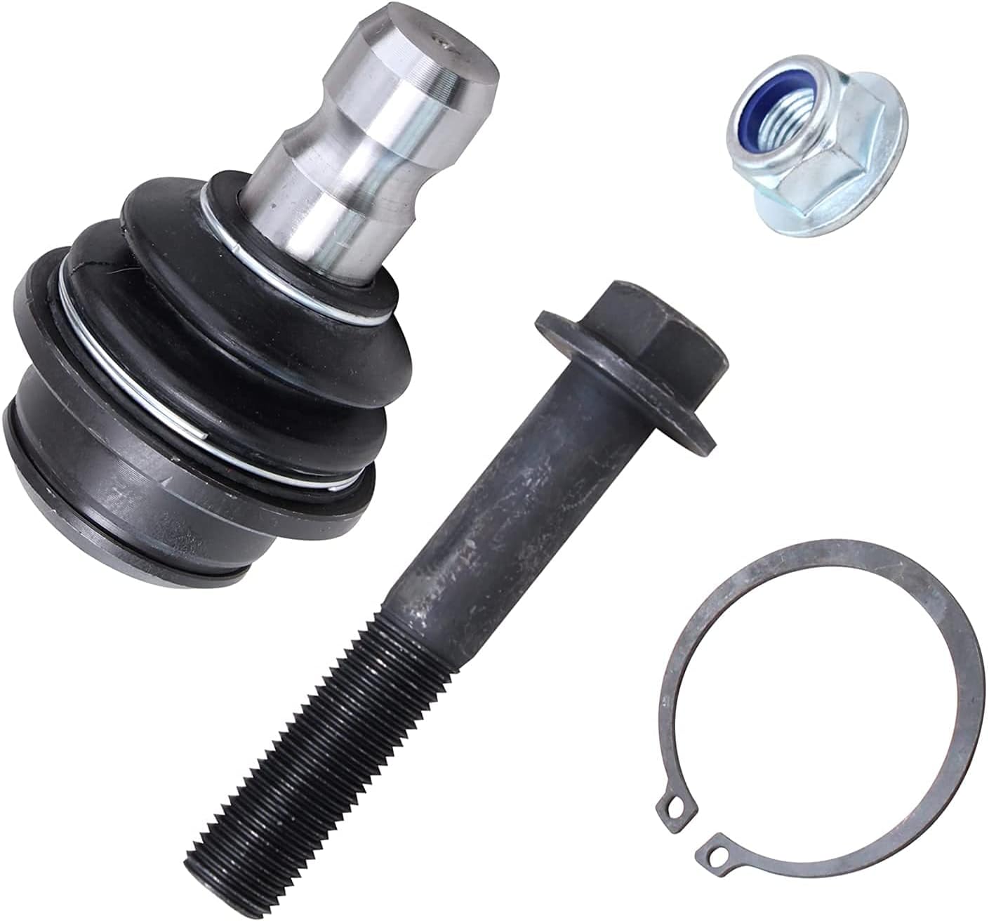 Detroit Axle - Front 4pc Suspension Kit for 05-19 Nissan Frontier, 05-12 Pathfinder, 05-15 Xterra, 2 Outer Tie Rods 2 Lower Ball Joints 2005 2006 2007 2008 2009 2010 2011 2012 Replacement