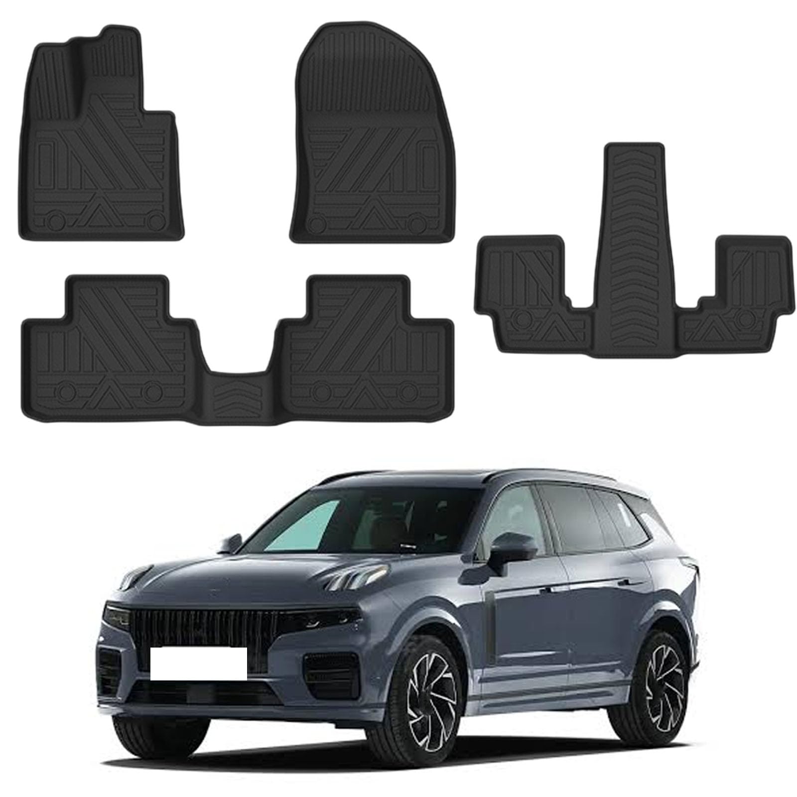 PAPEP Floor Mats for Lynk & Co 09 Six-Seat PHEV 2021-2022 RHD