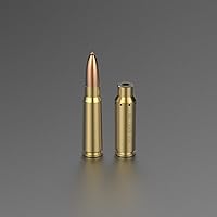 Vista 5 de Feyachi Láser de avistamiento de calibre .223 0.219 in/0.354 in Red Dot Laser Boresighter para pistola pistola con interruptor de cola incluido