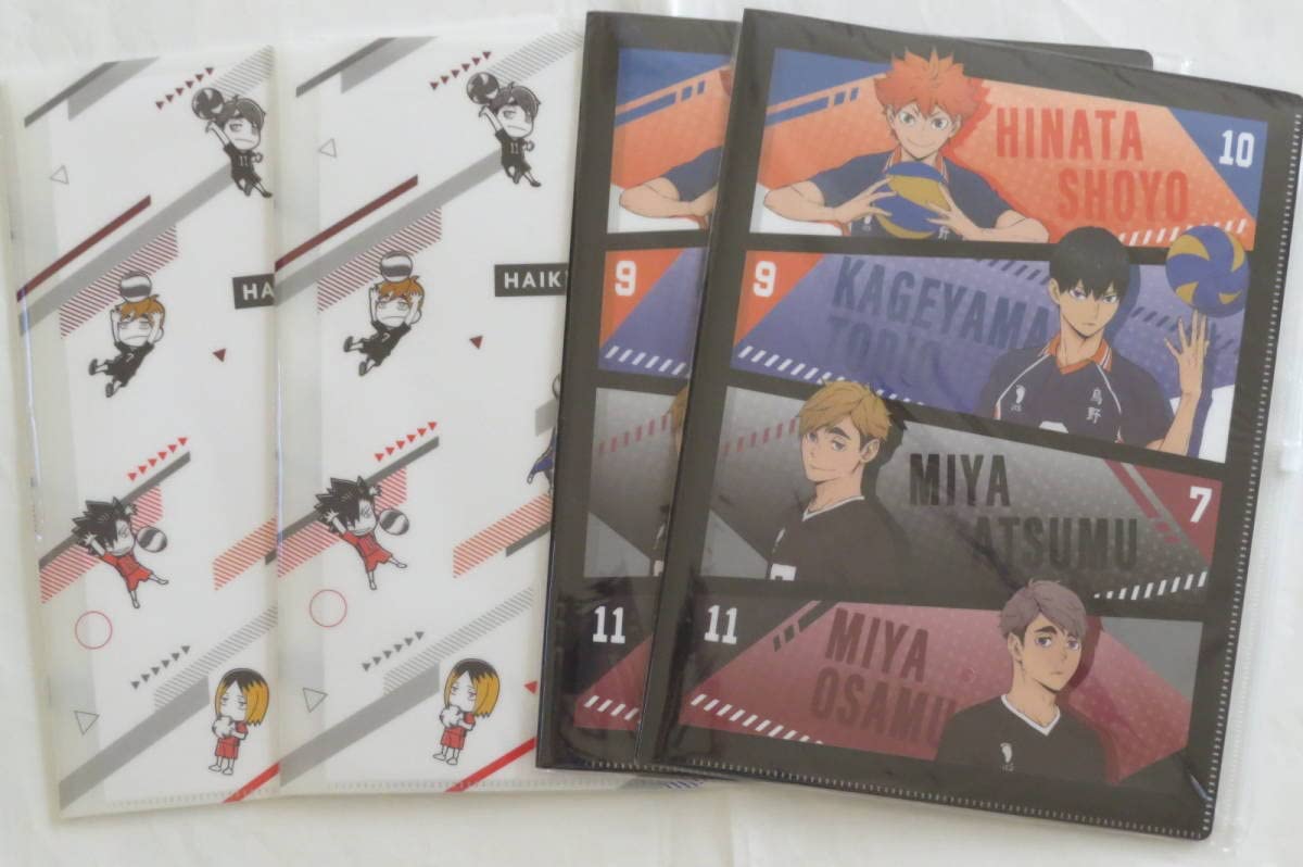 Amazon.co.jp: ハイキュー!! クリアファイル A4 ファスナー付き6 
