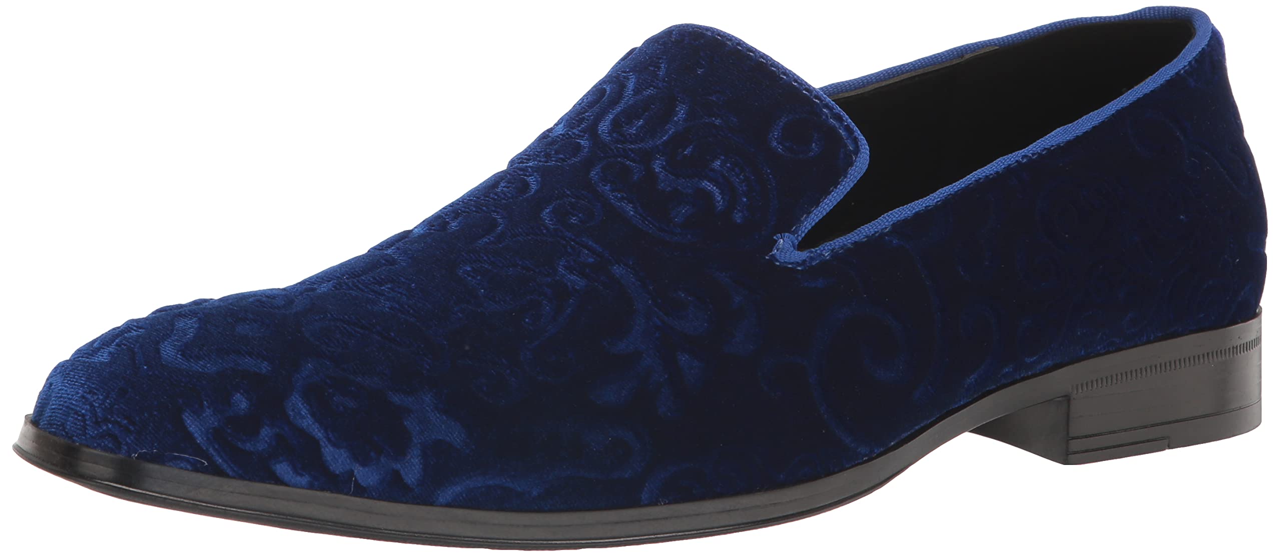 Stacy Adams Mens Saunders Velour Slip on