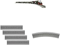 Vista 12 de Juego de tren Lionel Christmas Express LionChief Bluetooth eléctrico de calibre HO con control remoto, multicolor