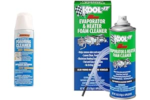 ACF-19 Foam Coil Cleaner (Pack of 1) & Kool-It Evaporator and Heater Foam Cleaner