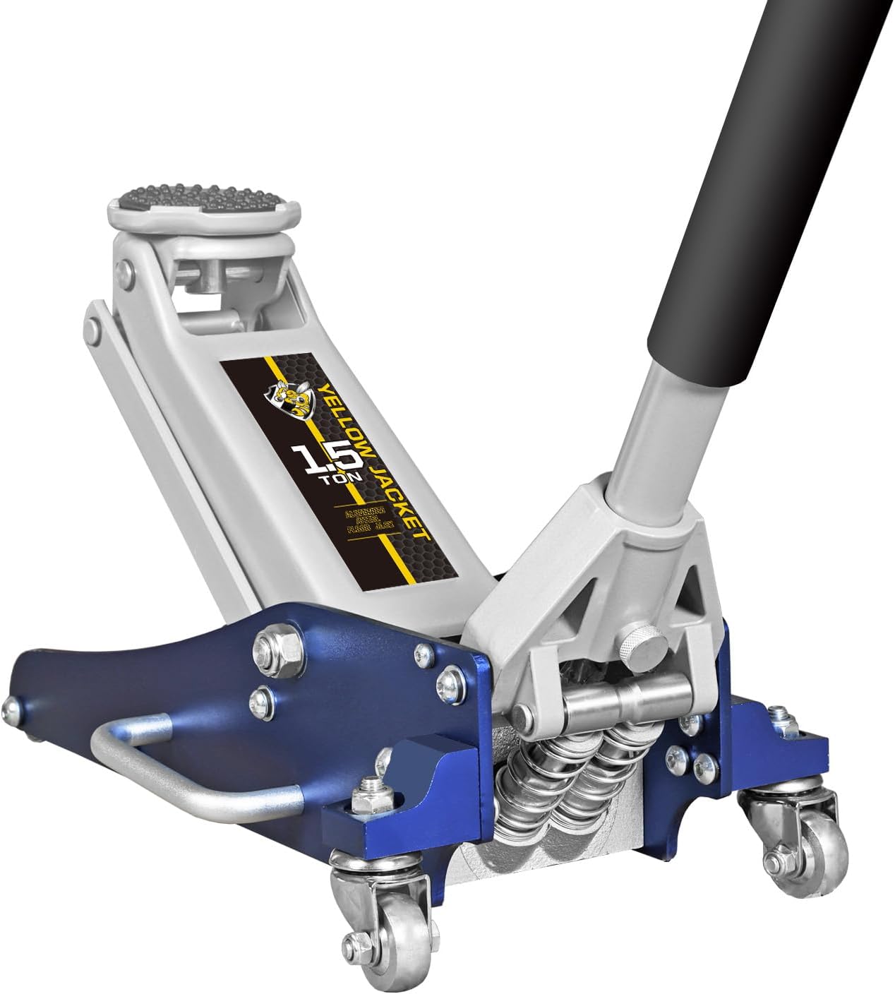 YELLOW JACKET Floor Jack 1.5 Ton Hydraulic Low Profile