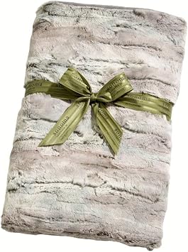 Sonoma Lavender Eucalyptus/Lavender Spa Blanket with Flaxseed, Hot/Cold Microwaveable for Soothing Muscles, Removable Washable Cover 44"x18", Eucalyptus, Silver Fox Handmade Co.