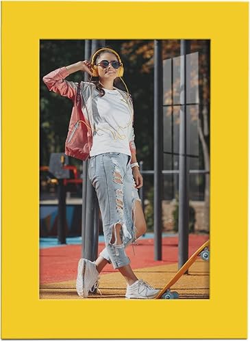 Miniatura 95 de Renditions Gallery - Marco para fotos de 11x14 pulgadas de estilo moderno de alta gama, hecho de madera maciza y cristal de alta definición listo