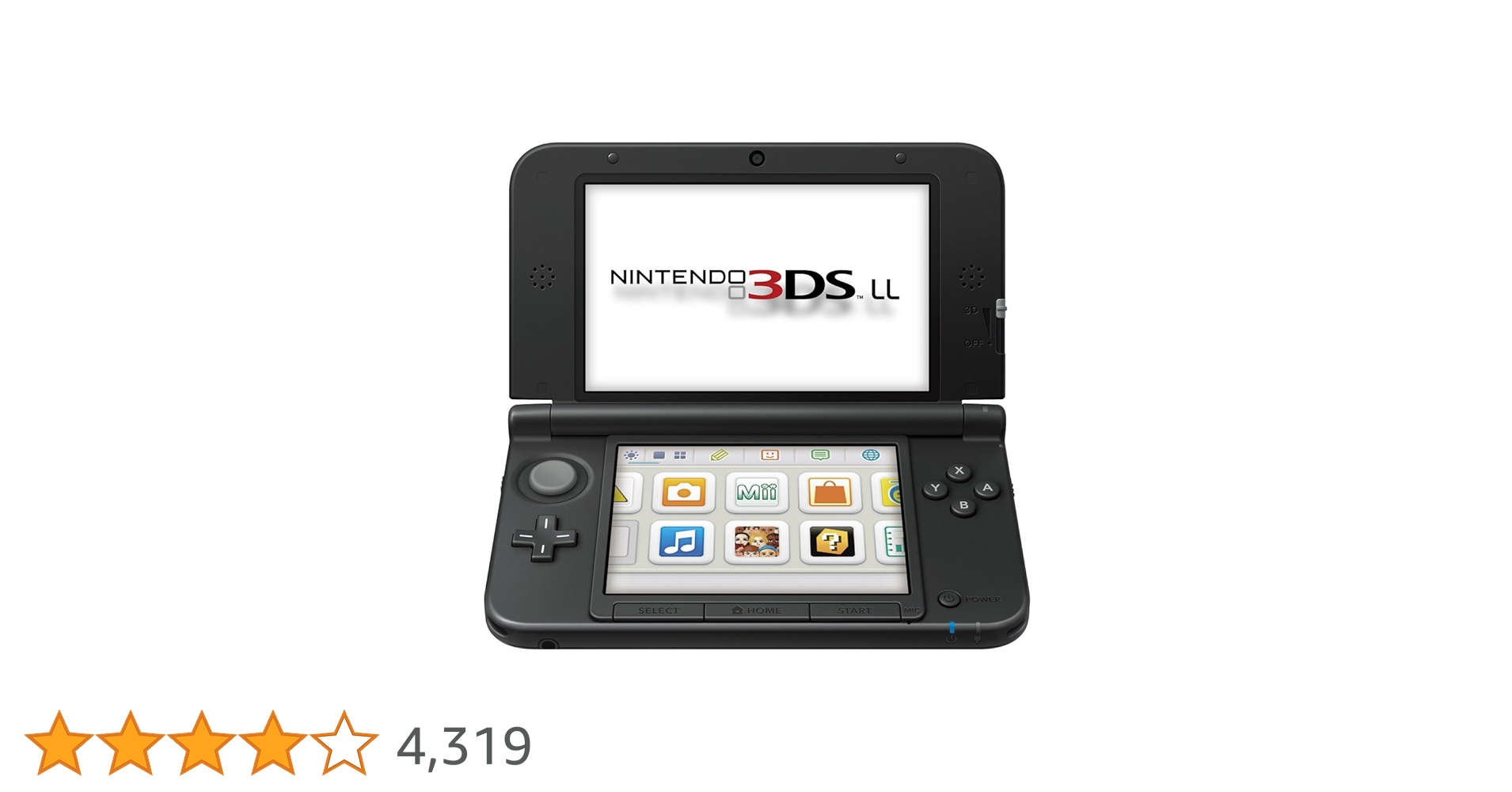 ★未使用品★ 極美品ニンテンドー3DSLL　 ブラック 【生産終了】訳 61jVSBnB0eL.jpg_BO30,255,255,