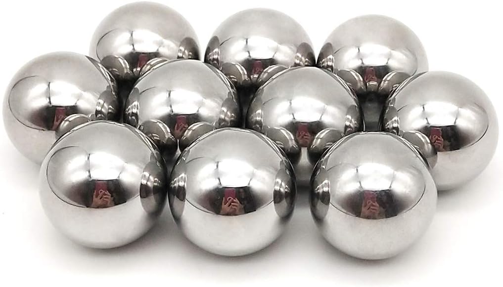 QINGZHENG 7/16inch(11.1125mm) Slingshot Ammo Ball Precision Steel Ball