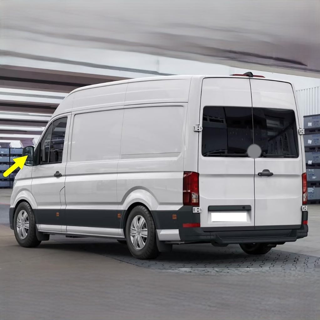 Sol Üst Dikiz Ayna Camı Elektrikli 7C0857521G VW Crafter ile uyumlu 2017-2025