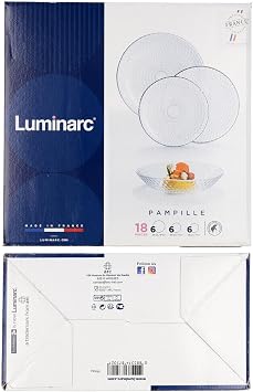 Luminarc Granite Tassel Dinner Set (18-Piece)