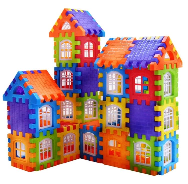 HRK Building Blocks for Kids - Certified European Saftey Standards Jumbo Happy Home House Building Blocks (72 Blocks + 35 Windows House Building Blocks) (B0B65SS792) Amazon Price History, Amazon Price Tracker