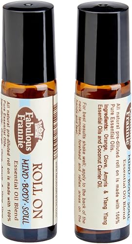 Miniatura 4 de Fabulous Frannie Calm Anger - Mezcla de aceites esenciales Roll-On de 0.3 fl oz, hecho con aceites esenciales puros