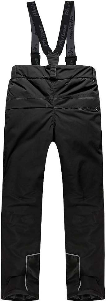 PHIBEE Boys' Waterproof Breathable Polyester Snowboard Ski Pants