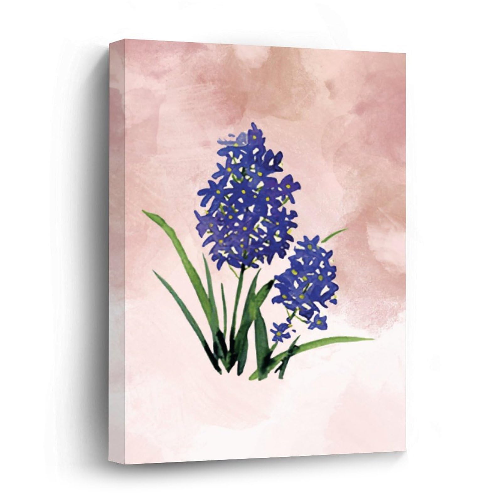 Tableau citation inspirante Bluebonnets déco salon chic