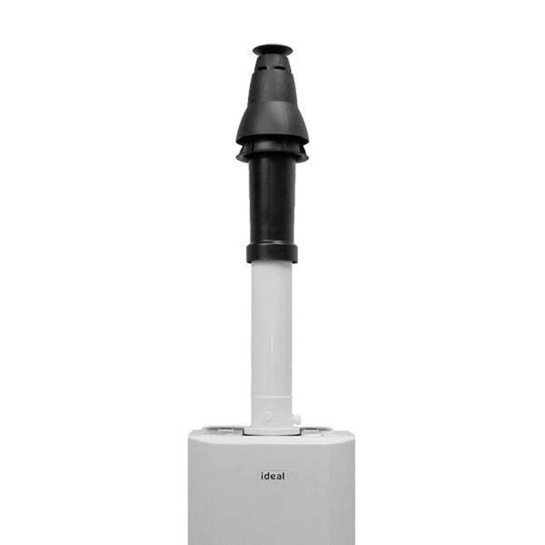 Ideal Vertical Flue Roof Kit Inc Vertical Connector 211039 New