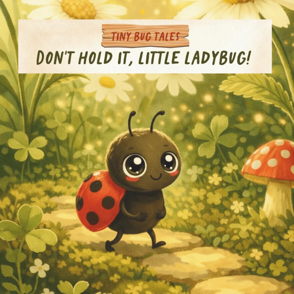 Tiny Bug Tales: Don't Hold It, Little Ladybug!