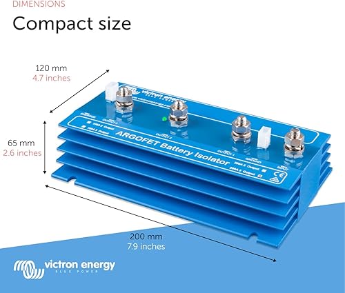 Miniatura 3 de Victron Energy Argofet Aisladores de Batería 200-3AC (3 Baterías 200 Amperio)