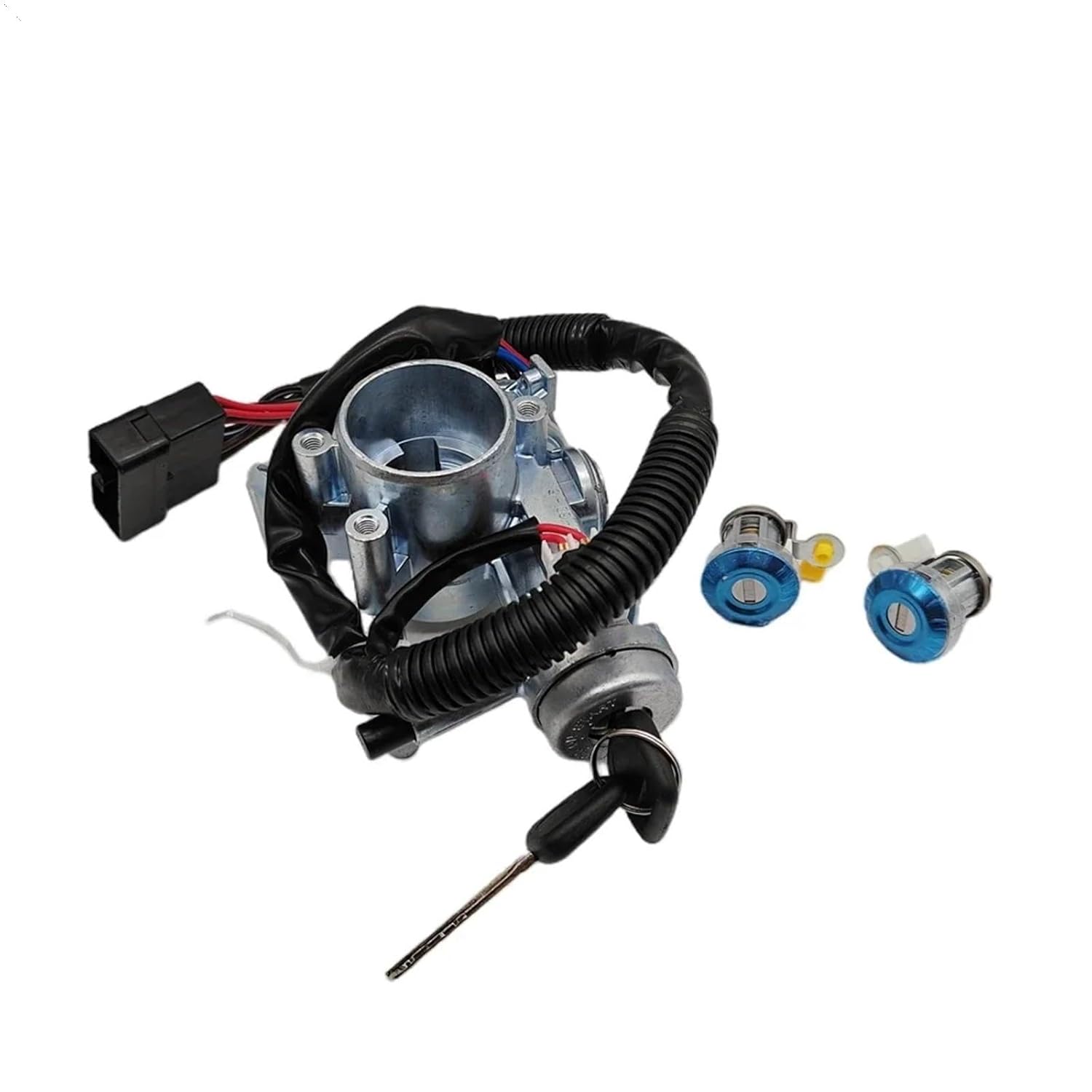 Ignition Lock Ignition Switch Assy Compatible with Toyota for Land Cruiser Bj70 45280-60191 4528060191 45280-60381(with Door Lock)