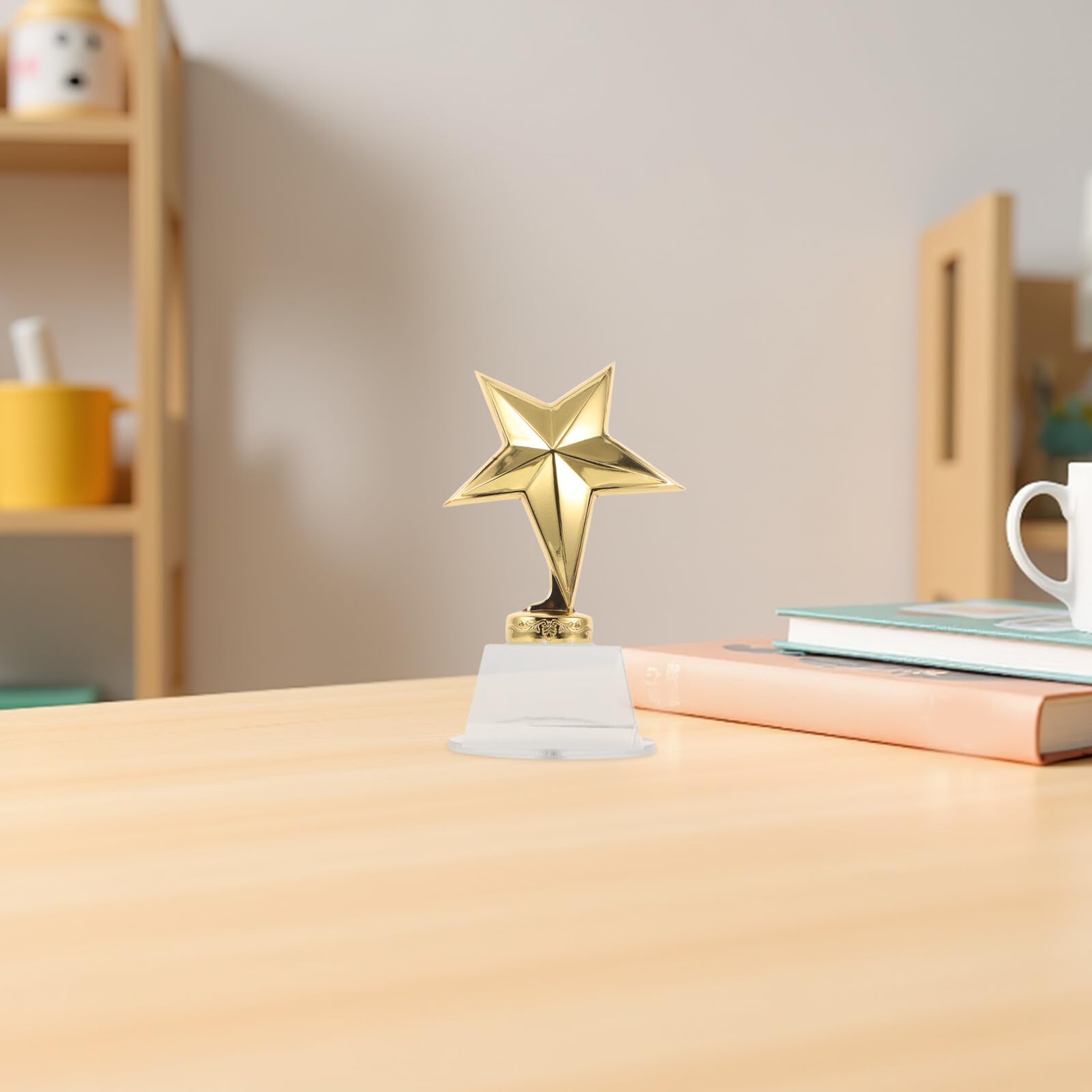 Kristall Stern Trophäe Kleine Auszeichnung Metall und Kristall Vielseitiger Preis für Schüler Tanzwettbewerb Sportveranstaltungen und Partys Mini Gewinner Pokal Souvenir