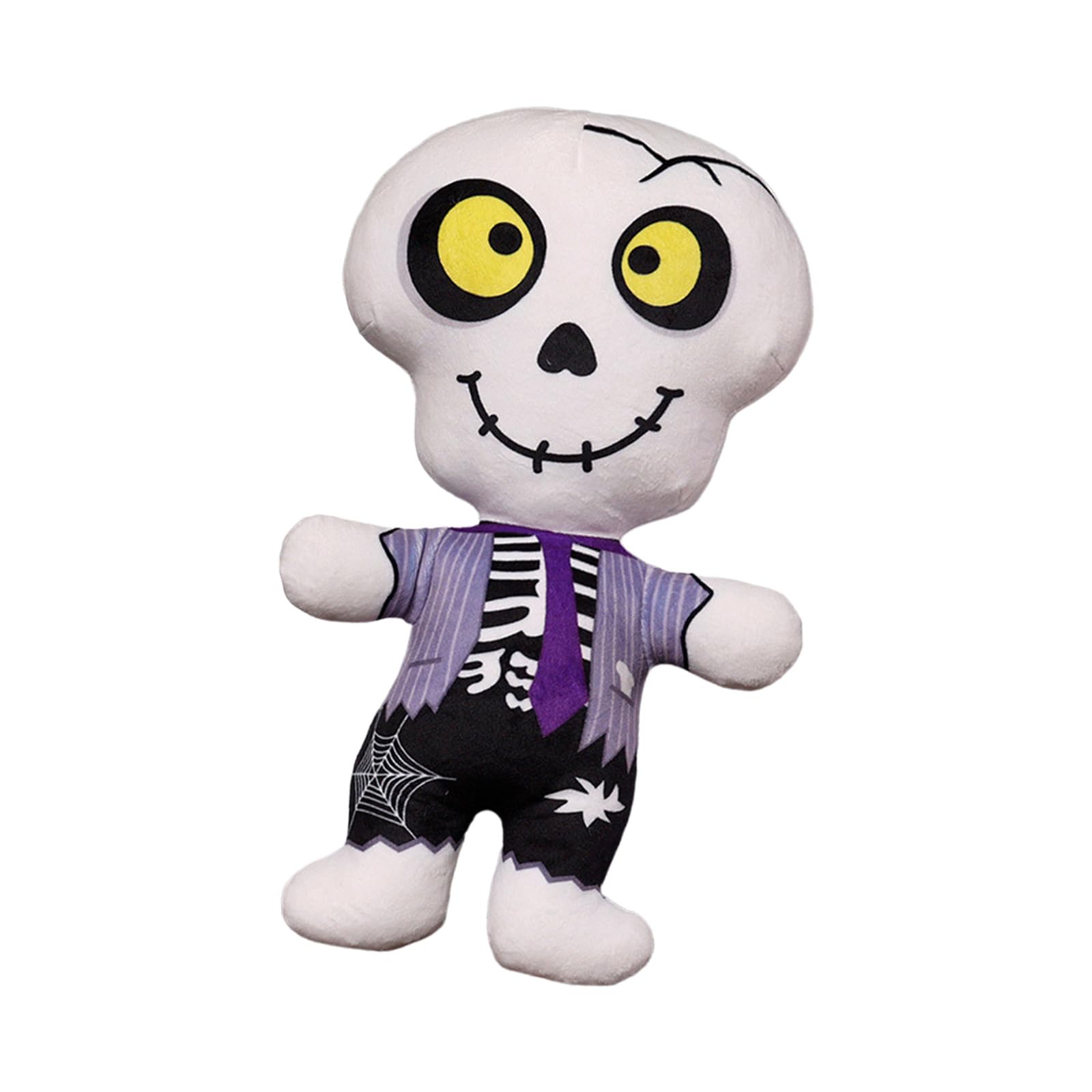 Nucelit Halloween Party Cotton Skull Decoration Permanent Pliable Plan for Inside Scary Theme Arrange Field Glasses PRESENTATION Cotton Deck