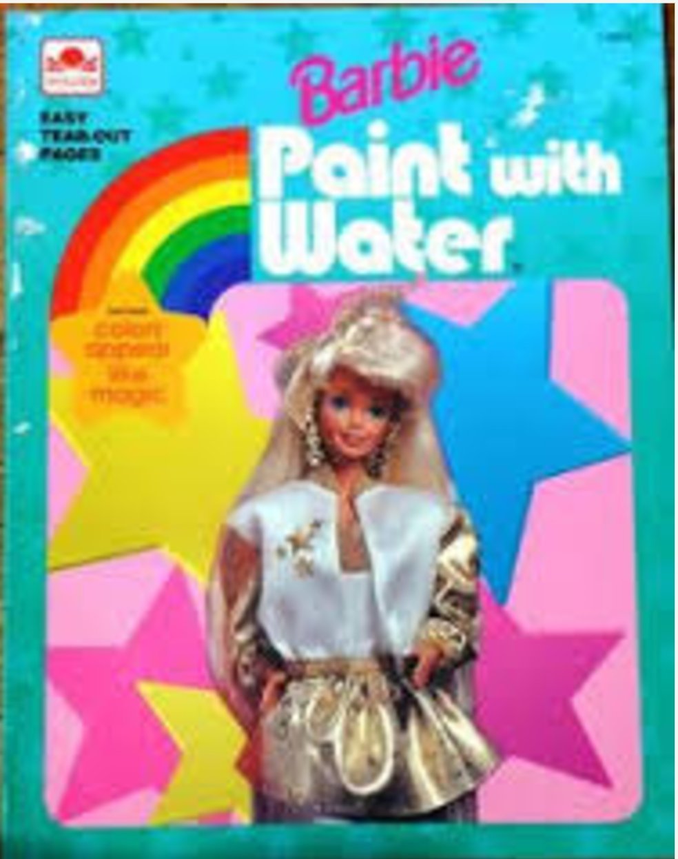 Barbie (Paint with Water) by Golden Books