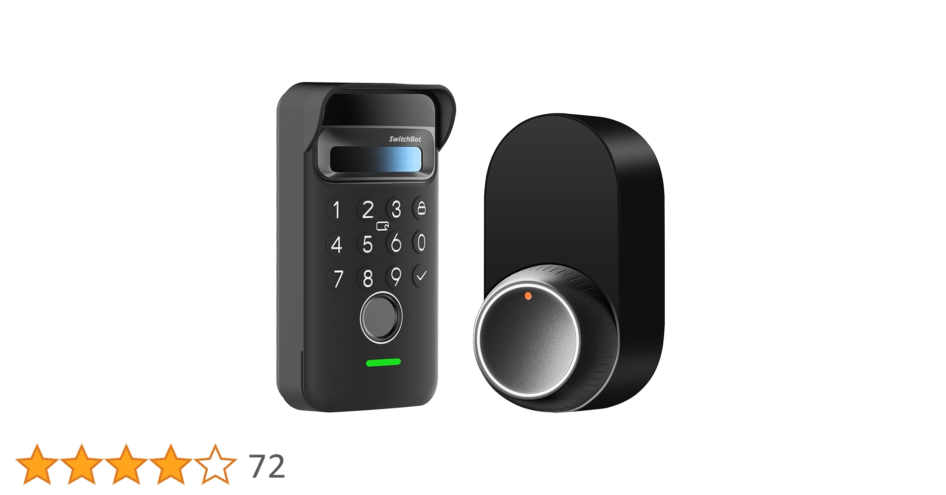 SwitchBot ロックUltra 2台　顔認証パッドセット（黒） SwitchBot（スイッチボット） ロック Ultra 2個 + 顔認証 パッド