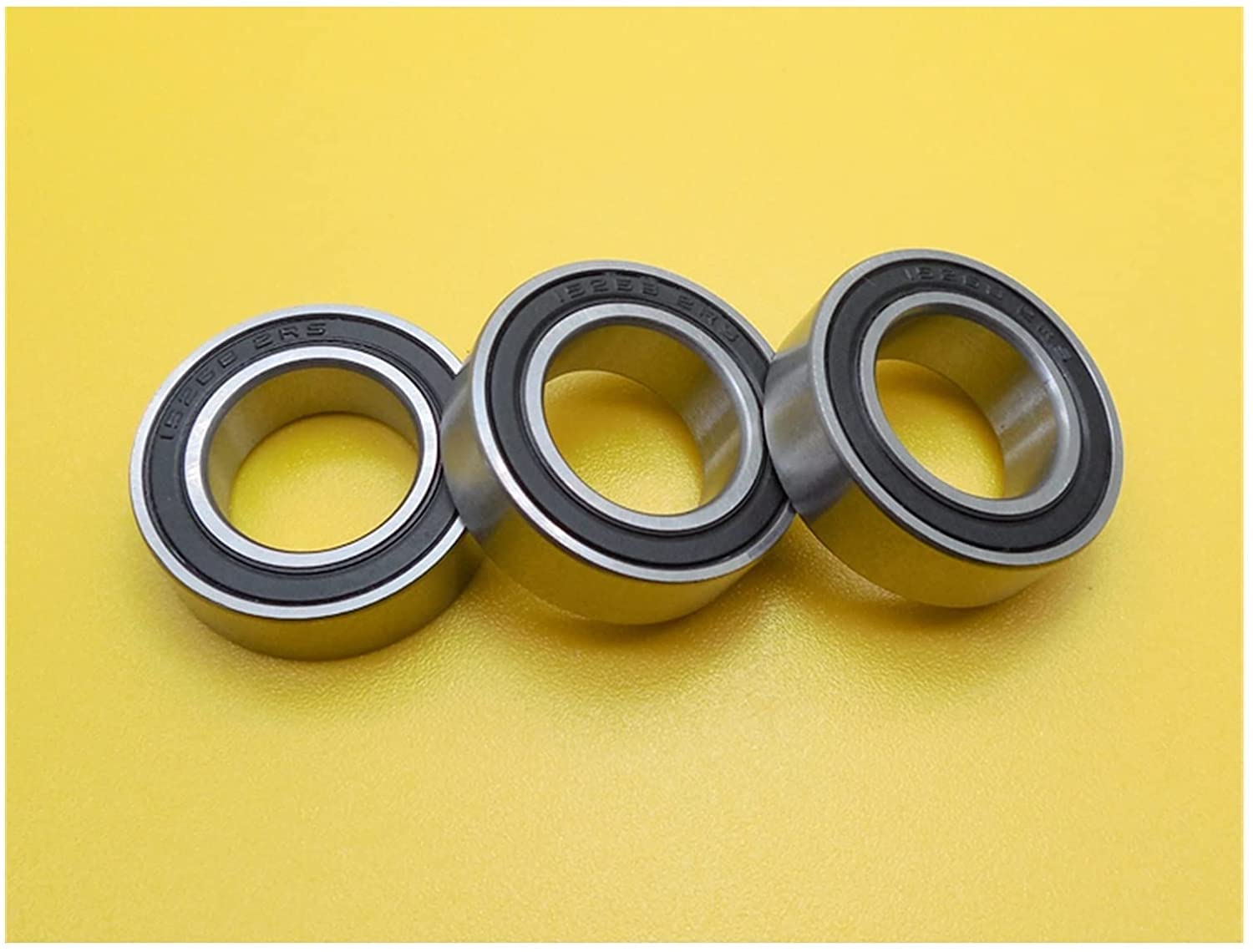 10 sztuk 15268-2RS Łożyska piasty rowerowej 6-silnik zapasowe łożyska do roweru Halo 15 x 26 x 8 mm (ABEC-1)