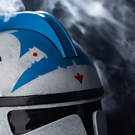 Evere SW Clone Arc Commander Helmet Cosplay Deluxe Halloween Collectible Props