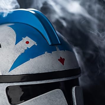 Evere SW Clone Arc Commander Helmet Cosplay Deluxe Halloween Collectible Props