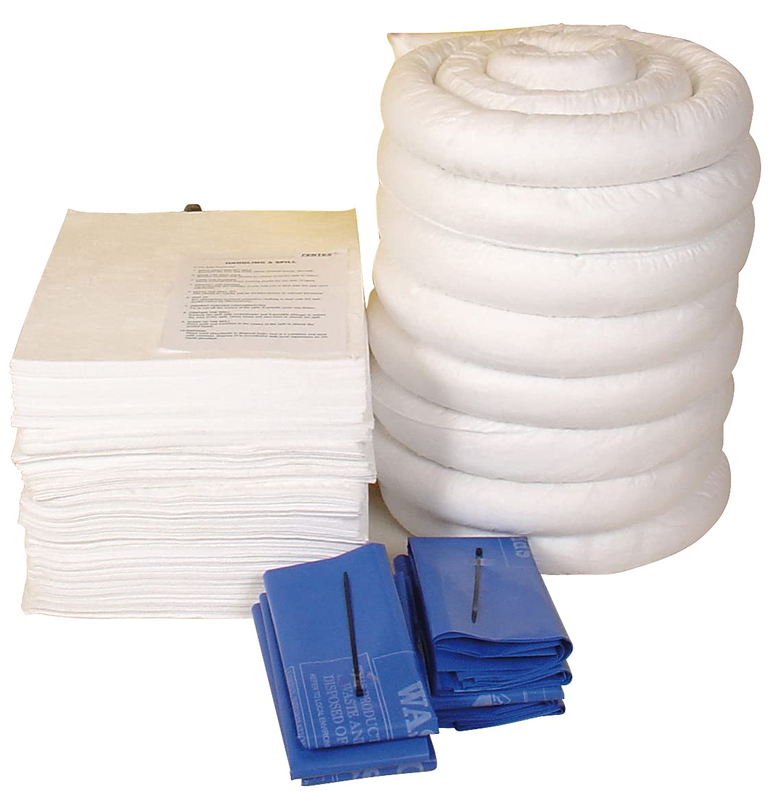 200 Litre Oil and Fuel Only Refill Spill Kit - High-Capacity Spill Management for Hydraulic Oil, Engine Oil, Lubricating Oil, and Solvents